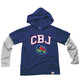 Wes & Willy Youth 2 in 1 Tri Blend Stinger Jersey Hood Image coming soon src=